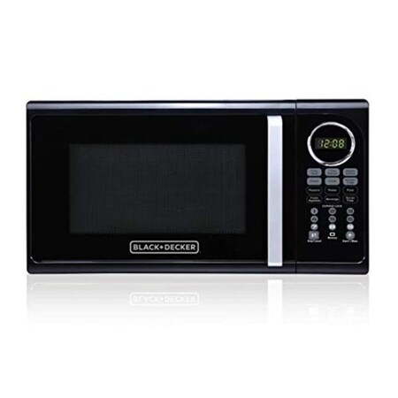 Black & Decker Black & Decker EM925ACPP2 0.9 cu. ft. Pull Handle Digital Microwave; Black EM925ACPP2